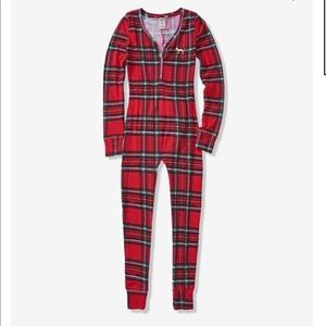 VS Pink Cozy Sleep One Piece